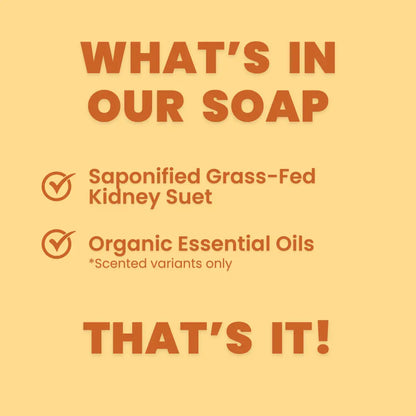 Suet Tallow Soap Bar