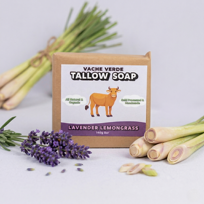 Grass Fed Tallow Soap Bar