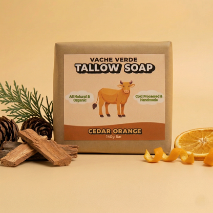 Grass Fed Tallow Soap Bar